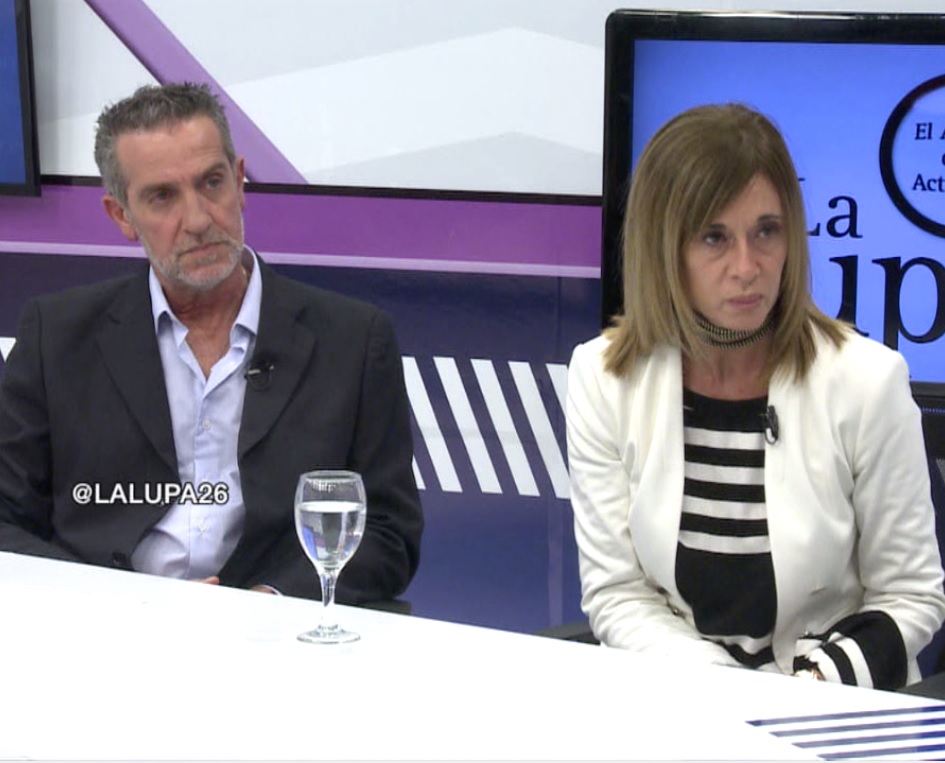 NOTA CON ADRIANA ARUJ Y JOSÉ LUIS MENDIZABAL