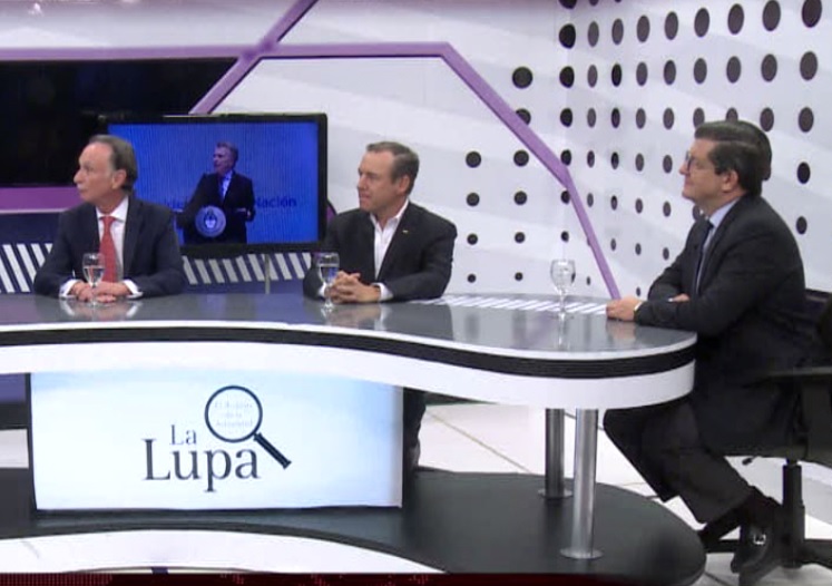 NOTA CON GUSTAVO WEISS, PEDRO CASCALES Y PEDRO BRAILLARD POCCARD