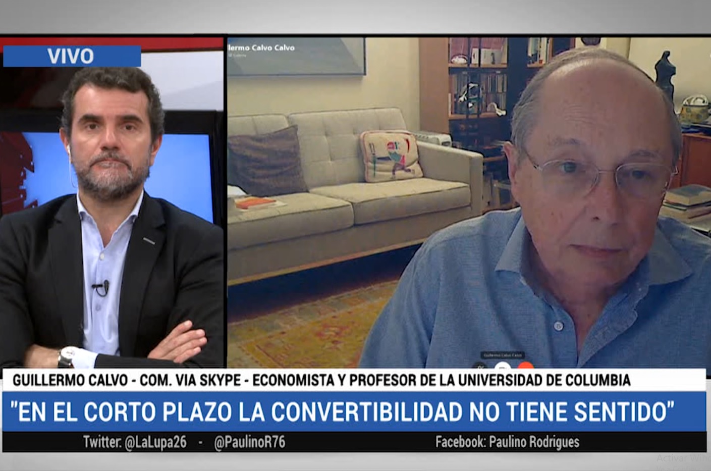 NOTA CON GUILLERMO CALVO