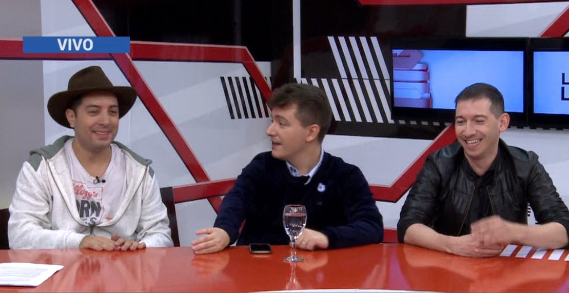 NOTA CON ARIEL TARICO, JUANJO SALCE Y MAREKE