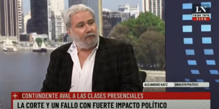 Alejandro Katz: “el presidente renunció al ejercicio de la presidencia”