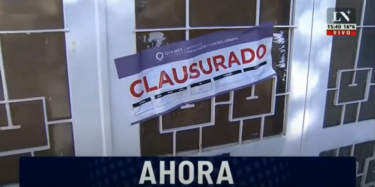 Al geriátrico trucho de Quilmes lo clausuraron con gente adentro y sin sellar las puertas