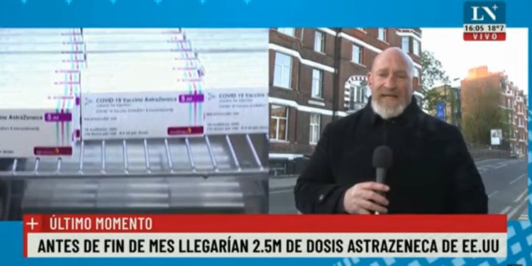 Christian Martin: Antes de fin de mes llegarían 2,5 millones de dosis AstraZeneca de EE.UU