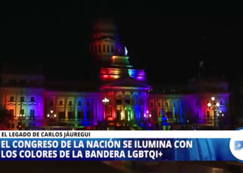 El Congreso, con los colores LGTBIQ en el día del Activismo por la Diversidad Sexual