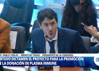 Avanza en Diputados el proyecto de Donación de Plasma inmune para el tratamiento de la fiebre Hemorrágica