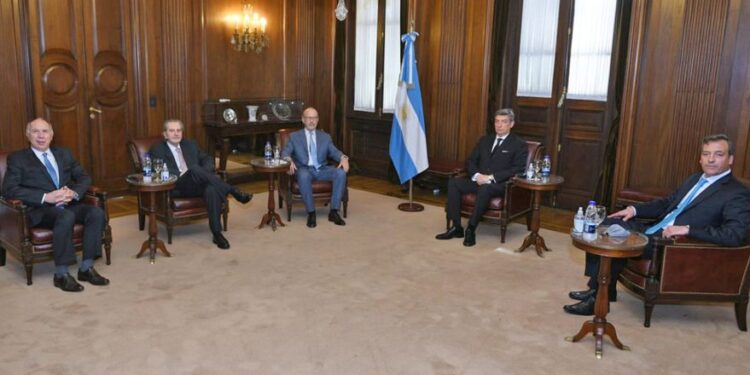 El ministro Martín Soria se reunió con la Corte Suprema y la acusó de especular con sus causas