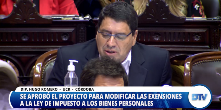 El oficialismo logró alivio fiscal en bienes personales