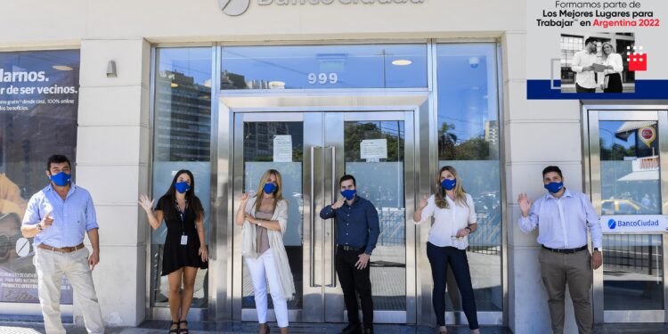 GREAT PLACE TO WORK 2022 – Banco Ciudad entre las mejores empresas para trabajar en Argentina