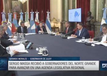 Massa recibió a gobernadores del Norte Grande para avanzar en una agenda legislativa regional