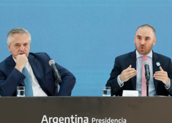 El Presidente y Guzmán anuncian el proyecto para gravar la “renta inesperada”