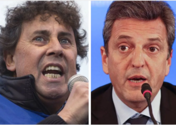 Pablo Micheli pidió un salario mínimo de 500 dólares y lanzó una advertencia velada para Sergio Massa