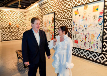 Pre-apertura de ARTEBA 2022: La Chola Poblete recibió el premio Banco Ciudad