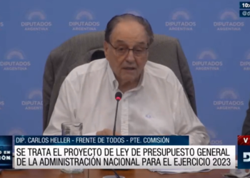 Diputados emitió dictamen de mayoría sobre el proyecto de presupuesto 2023