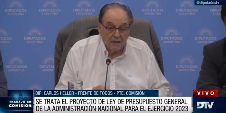 Diputados emitió dictamen de mayoría sobre el proyecto de presupuesto 2023