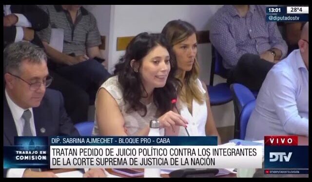 Se inició el debate para promover el juicio político a los miembros de la corte suprema de la nación
