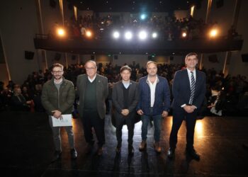 Maggiotti y Kicillof presentaron un importante proyecto habitacional en Tandil