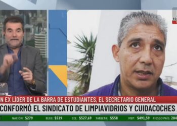 ADELANTO EXCLUSIVO: se conformó el sindicato de limpiavidrios y cuidacoches