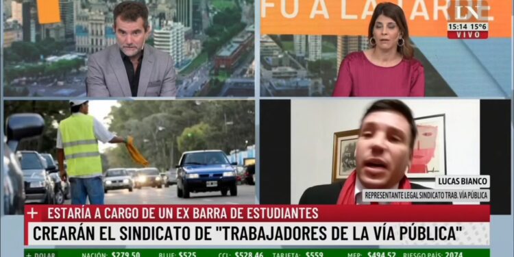 Crean el sindicato de «trabajadores de la vía pública»