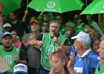 El gremio estatal de ATE activa la primera protesta contra la gestión de Javier Milei