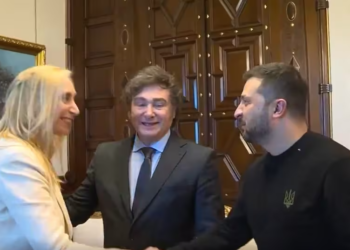 Javier Milei avanza en la preparación de una cumbre de apoyo a Zelenski en Buenos Aires