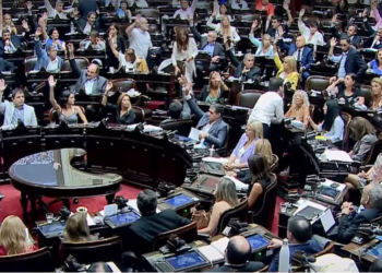 Ley ómnibus | Corridas, gritos e insultos: el detrás de escena del momento más caliente del debate