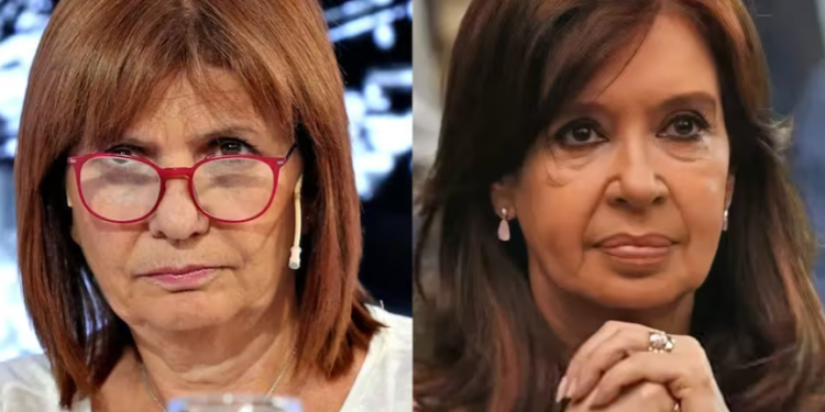 Patricia Bullrich salió al cruce de Cristina por su última publicación contra Milei: “Deje gobernar”