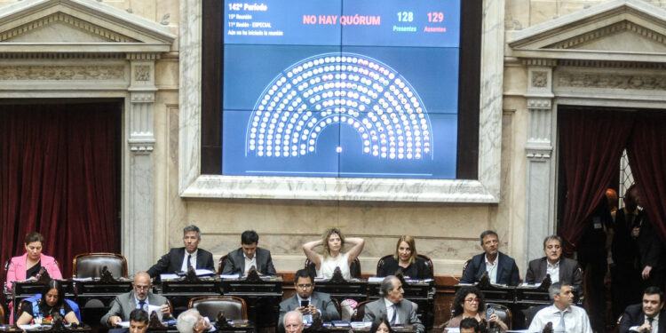 Fracasó la sesión en Diputados para tratar el proyecto de «ficha limpia»