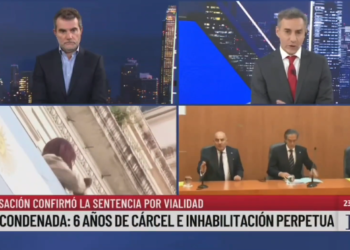 Confirmaron la condena de Cristina Kirchner: el pase con Luis Majul