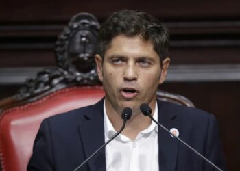 Duro discurso de Kicillof contra Milei ante la Asamblea Legislativa bonaerense