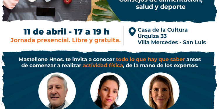 Mastellone Hnos. organiza la IV Jornada con Expertos «¡Por una vida más activa!» en Villa Mercedes