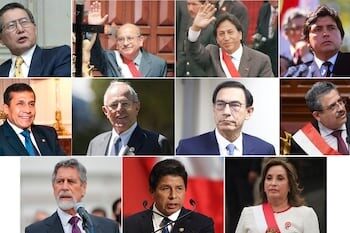 Tras la destitución de Boluarte, este fue el derrotero de los últimos 11 presidentes peruanos