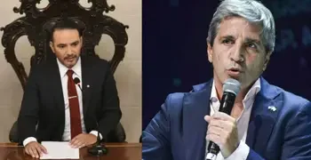 Se postergó la reunión entre Juan Pablo Valdés y Luis Caputo