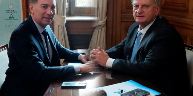 En reunión con Santilli, Ziliotto ratificó que no apoya la reforma laboral