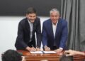 Pullaro y Figueroa firmaron un convenio para desarrollar infraestructura y logística en el sector del petróleo y gas