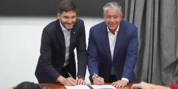 Pullaro y Figueroa firmaron un convenio para desarrollar infraestructura y logística en el sector del petróleo y gas