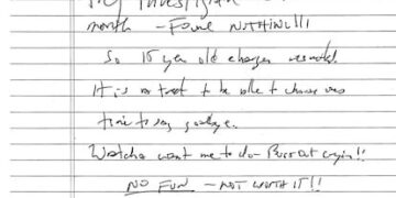Un juez de Nueva York publica la supuesta nota de suicidio de Jeffrey Epstein