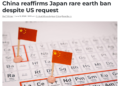 China veta a mineras de tierras raras de EE.UU. en respuesta a Washington