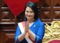 Keiko Fujimori asume la presidencia de Perú con énfasis en seguridad y desarrollo social
