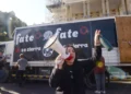Trabajadores de Fate marchan por La Plata para reclamar una audiencia con Axel Kicillof